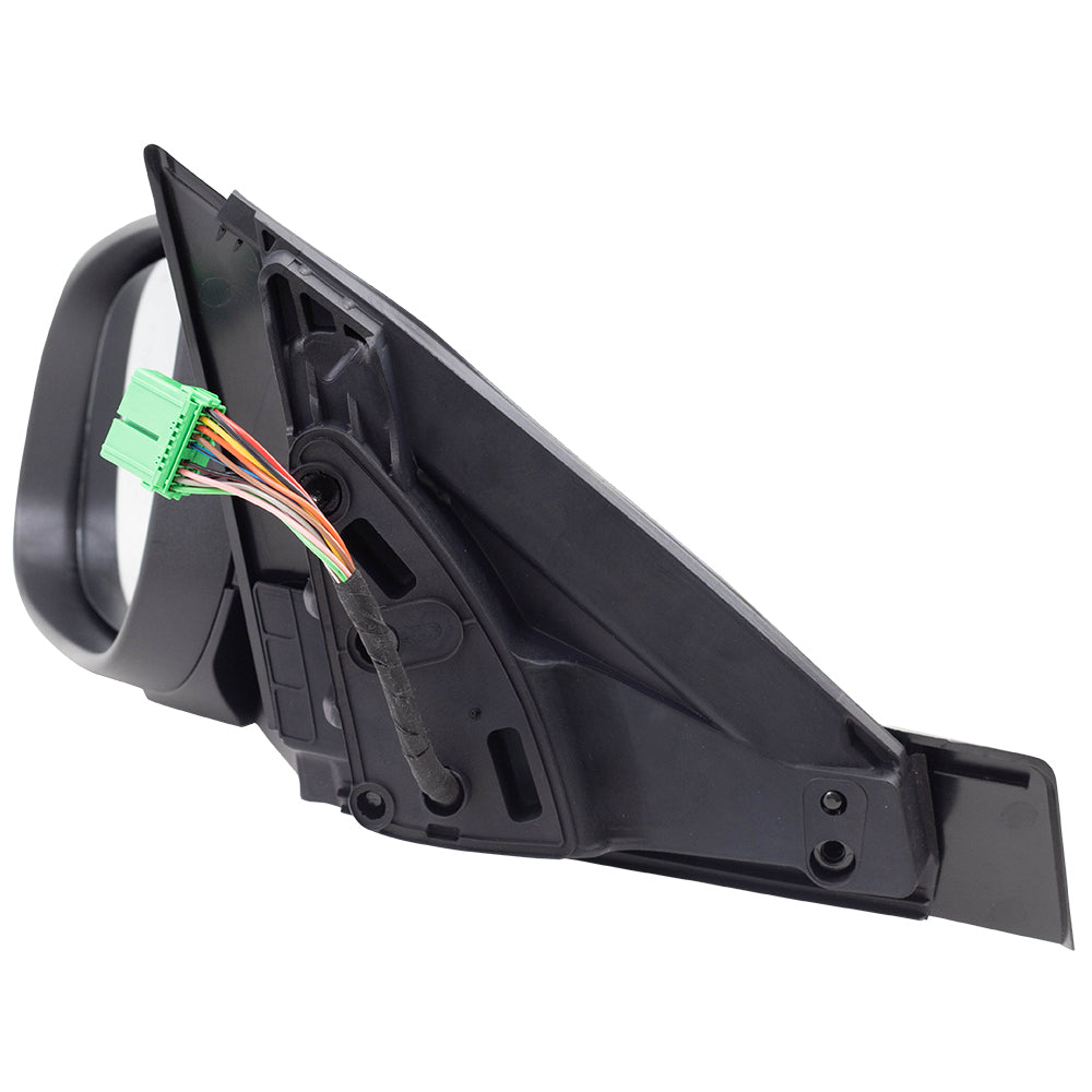 Brock Replacement Driver Power Folding Mirror Heated with Signal Memory Puddle Lamp Temperature Sensor Compatible with 2012 2013 2014 2015 2016 S80