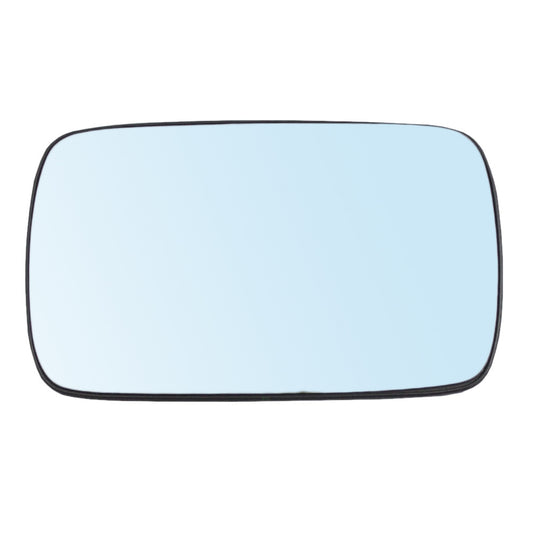 Blue Tinted Mirror Glass fits BMW 3 & 5 Series Driver Side w/ Base Power Heated