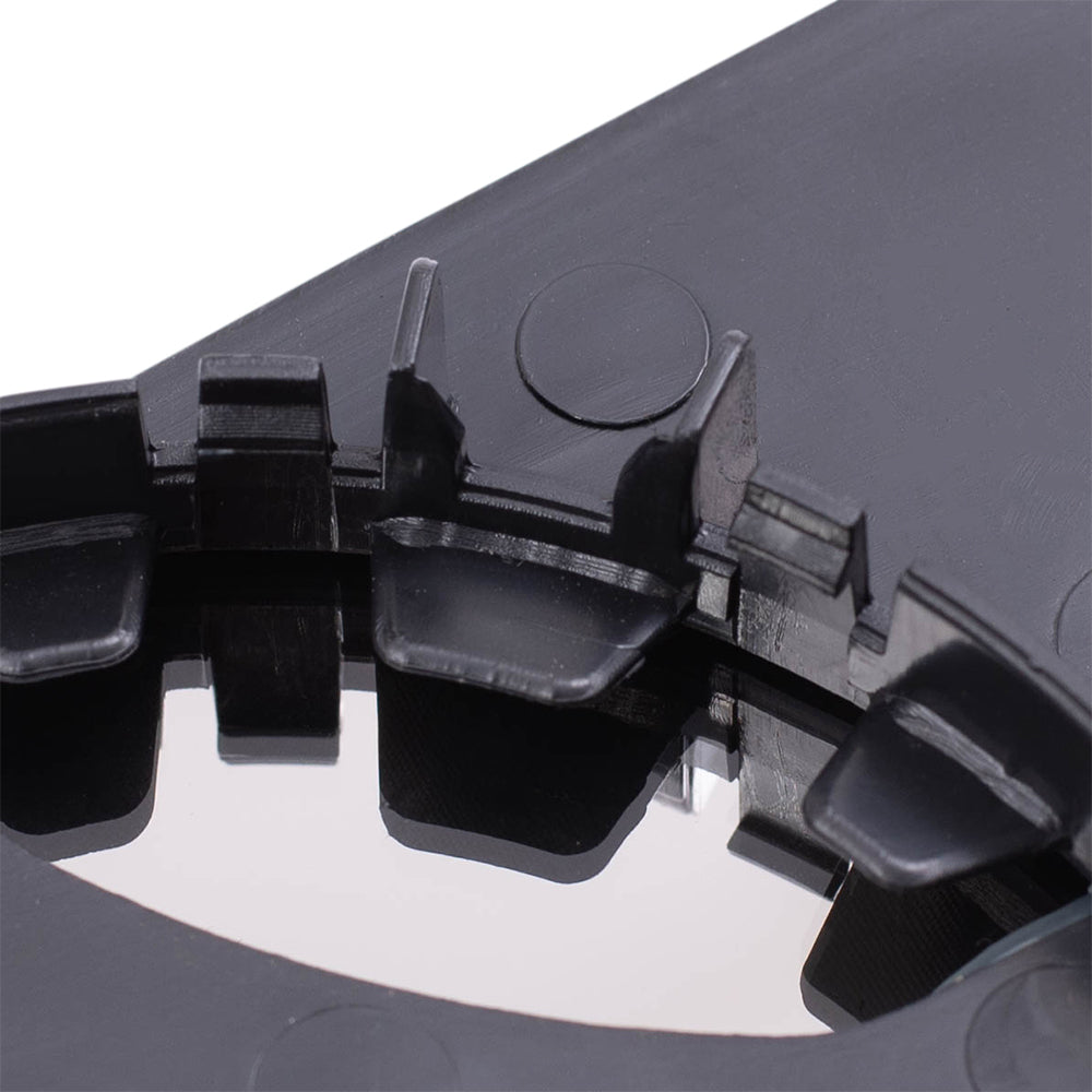 Brock Replacement Driver and Passenger Side Clear Mirror Glass and Base without Heat and Split Glass Compatible with 1999-2007 Golf 1999-2005 A4 1998-2004 Passat 1999-2002 Cabrio 1996-2001 A4