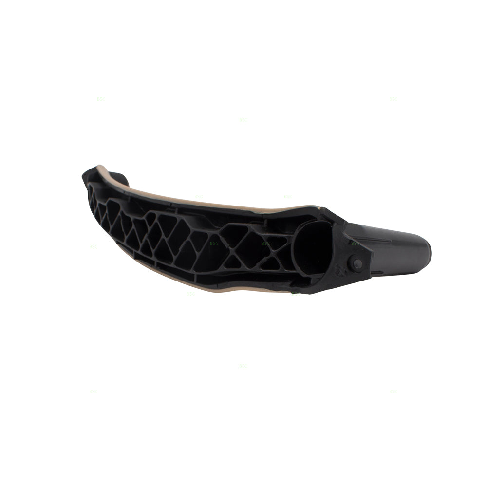 Brock Replacement Passengers Front or Rear Inside Beige Door Panel Pull Handle Compatible with X5 E70 X6 E71 & X6 Hybrid E72 51416969404