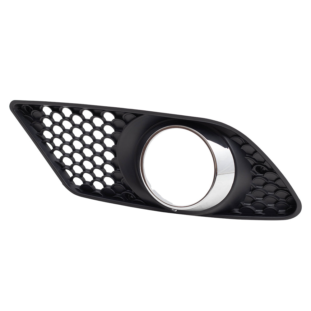 Brock Replacement Driver Fog Light Cover Compatible with 08-11 C-Class C230 C250 C300 C350