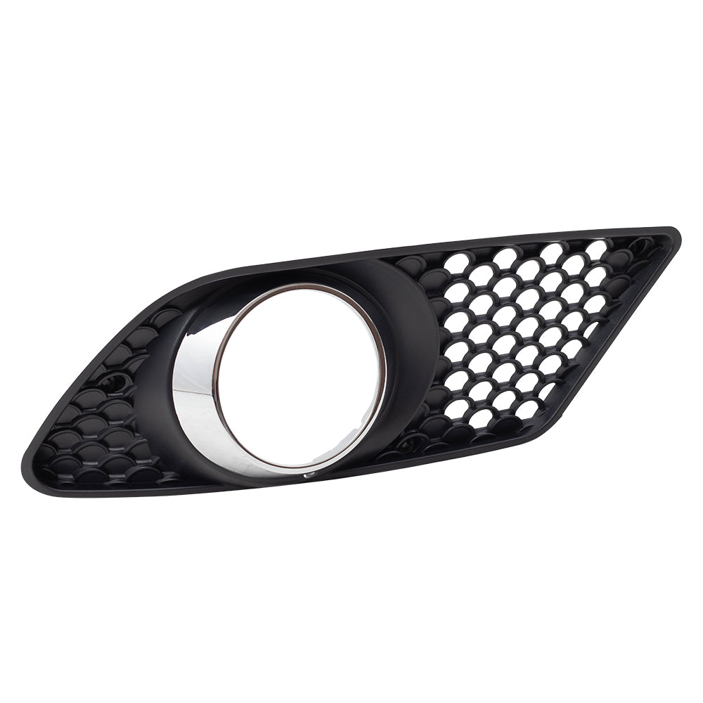 Brock Replacement Passenger Fog Light Cover Compatible with 08-11 C-Class C230 C250 C300 C350