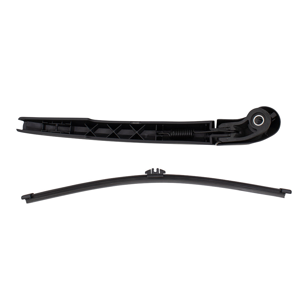 Brock Replacement Rear Windshield Wiper Arm and Blade Compatible with 2011 2012 2013 2014 2015 2016 2017 X3 F25