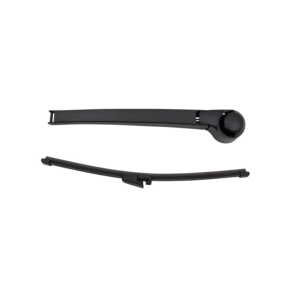 Brock Replacement Rear Windshield Wiper Arm and Blade Compatible with 07-10 Passat 06-09 GTI 06-09 Rabbit