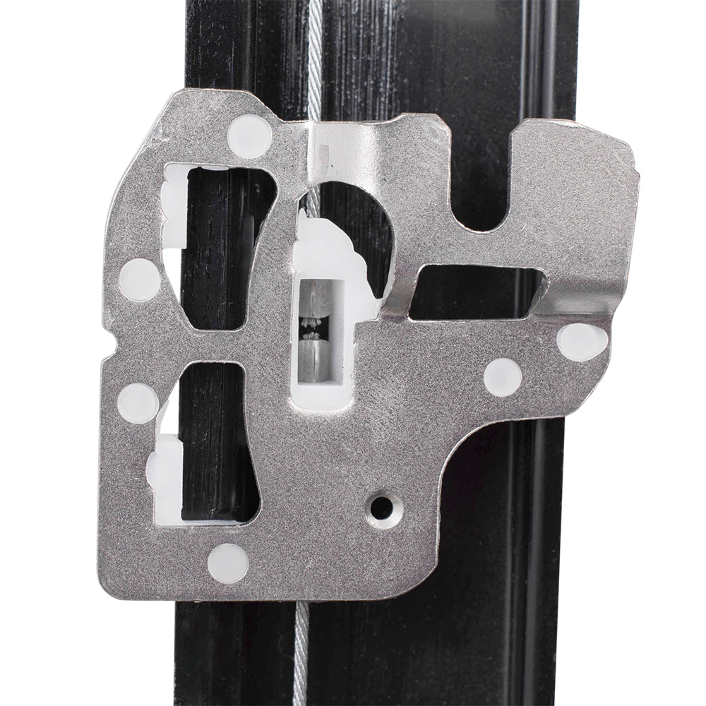 Brock Replacement Drivers Front Power Window Lift Regulator with Motor Assembly Compatible with 2000-2006 X5 67628381019