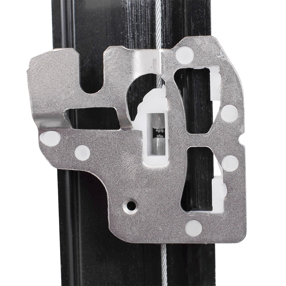 Brock Replacement Passengers Front Power Window Lift Regulator with Motor Assembly Compatible with 2000-2006 X5 67628381020