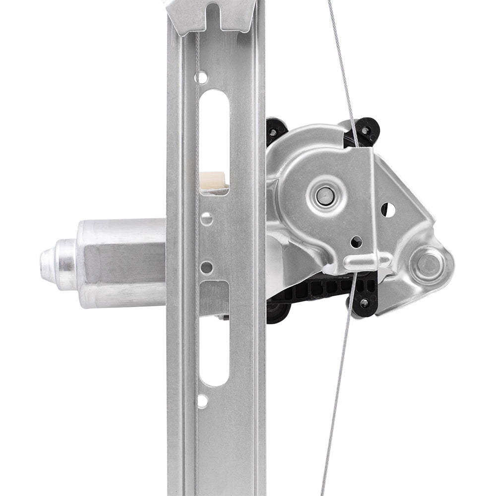 Brock Replacement Drivers Rear Power Window Lift Regulator with Motor Assembly Compatible with 1999-2005 3 Series E46 Sedan Wagon 51358212099
