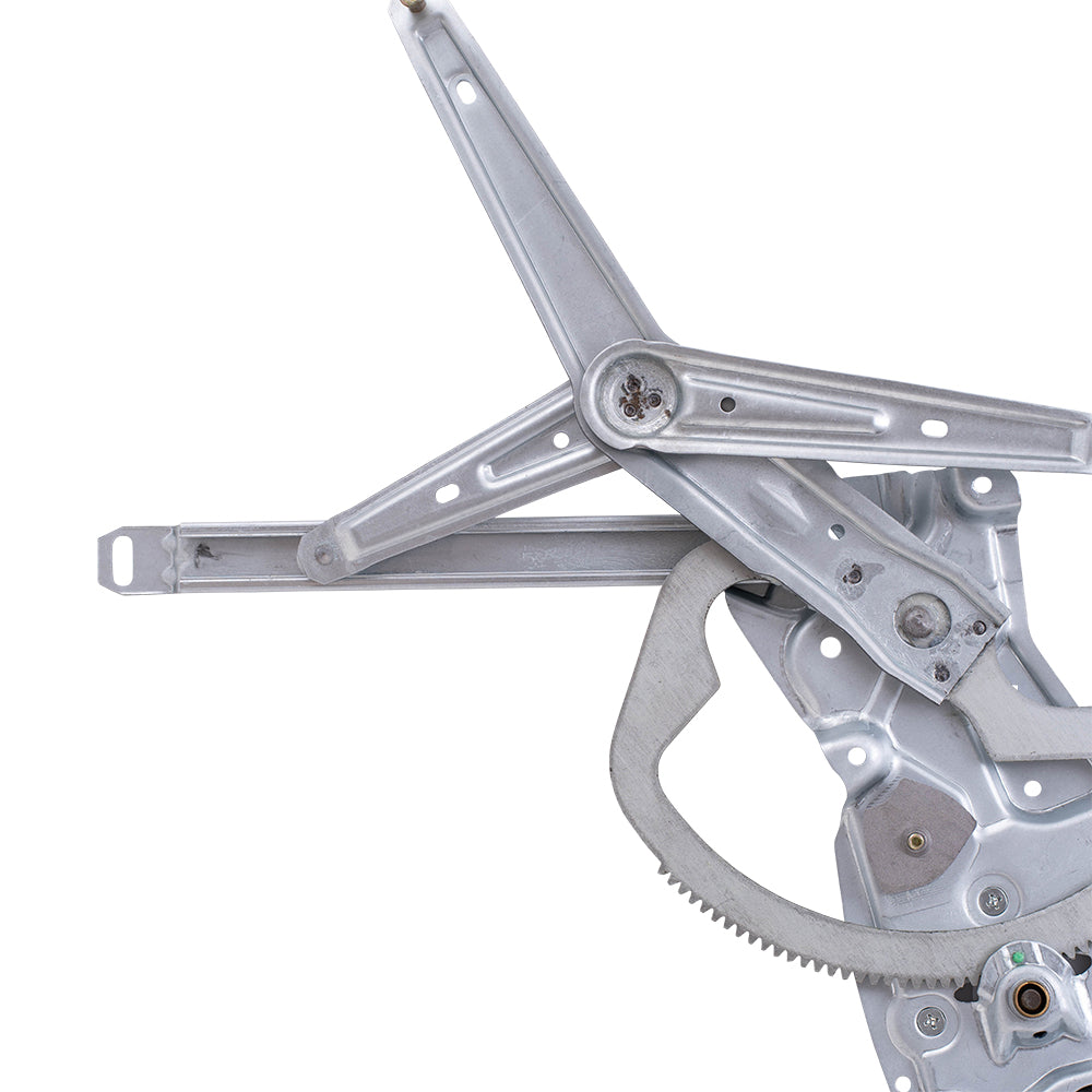 Brock Replacement Front Driver and Passenger Side Power Window Regulator with Motor Set Compatible with 1992-1999 3 Series E36 Sedan