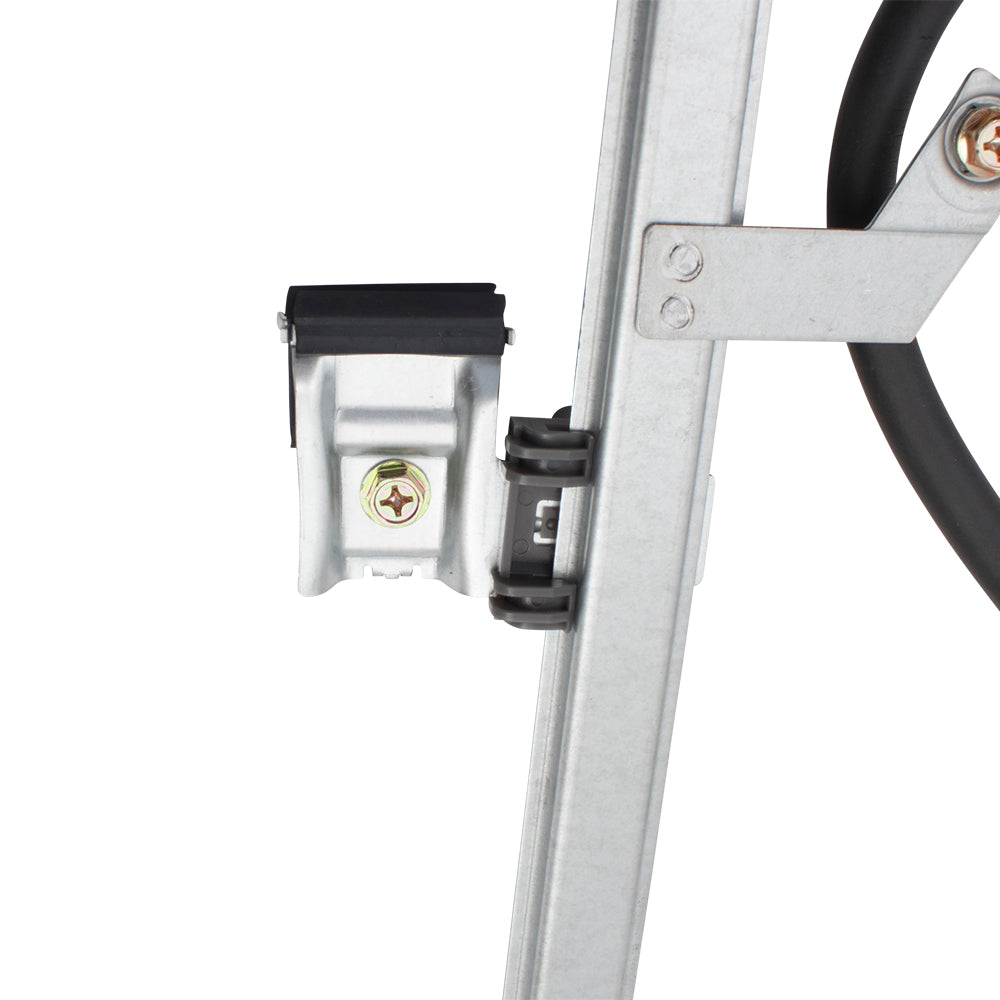 Brock Aftermarket Replacement Front Driver Left Passenger Right Power Window Regulator With Motor Set Compatible With 2002-2018 Mercedes-Benz G-Class W463