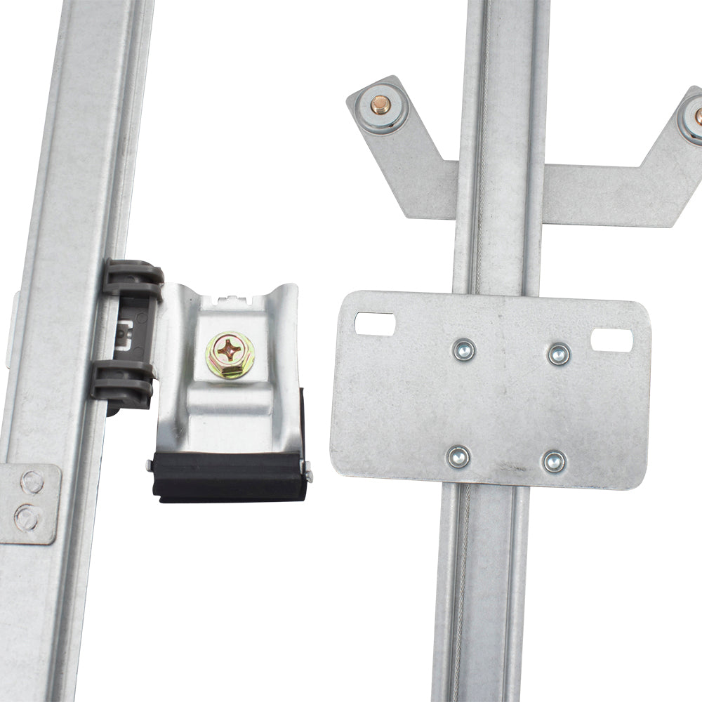 Brock Aftermarket Replacement Front & Rear Driver Left Passenger Right Power Window Regulator With Motor 4 Piece Set Compatible With 2002-2018 Mercedes-Benz G-Class W463