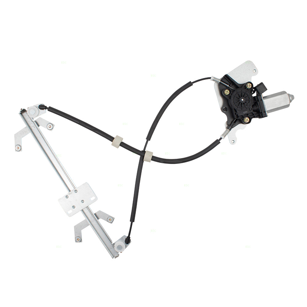 Brock Replacement Drivers Rear Power Window Regulator w/Motor Assembly Compatible with 2002-2018 G-Class W463 4637300746