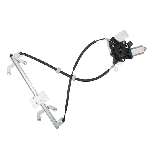 Brock Replacement Drivers Rear Power Window Regulator w/Motor Assembly Compatible with 2002-2018 G-Class W463 4637300746