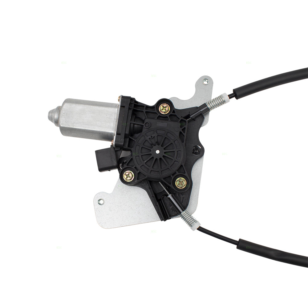 Brock Replacement Drivers Rear Power Window Regulator w/Motor Assembly Compatible with 2002-2018 G-Class W463 4637300746