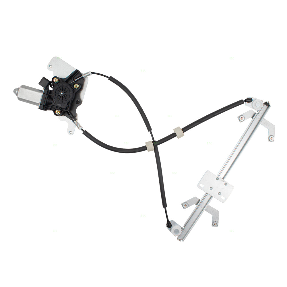 Brock Replacement Passengers Rear Power Window Regulator w/ Motor Assembly Compatible with 2002-2018 G-Class W463 4637300846