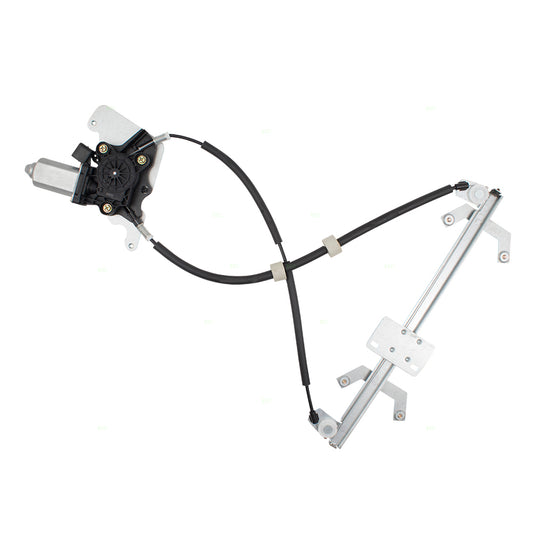 Brock Replacement Passengers Rear Power Window Regulator w/ Motor Assembly Compatible with 2002-2018 G-Class W463 4637300846