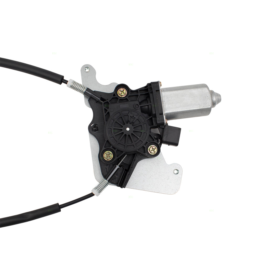 Brock Replacement Passengers Rear Power Window Regulator w/ Motor Assembly Compatible with 2002-2018 G-Class W463 4637300846
