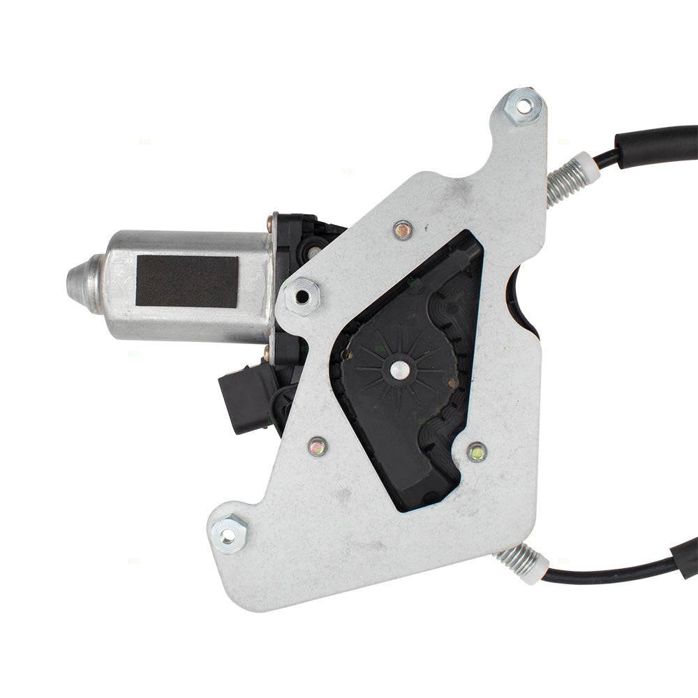 Brock Replacement Passengers Rear Power Window Regulator w/ Motor Assembly Compatible with 2002-2018 G-Class W463 4637300846
