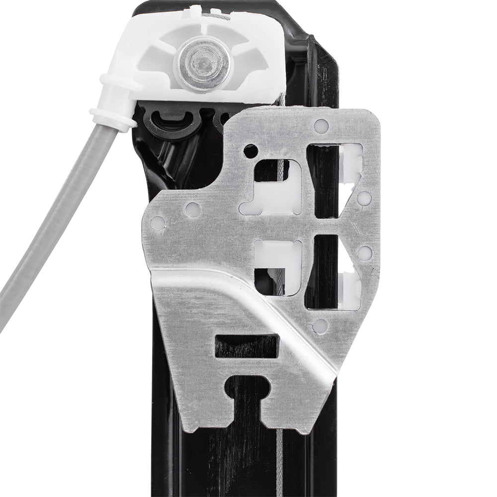 Brock Replacement Driver and Passenger Front Power Window Lift Regulators Compatible with 1999-2005 3 Series Sedan Wagon 51337020659 51337020660