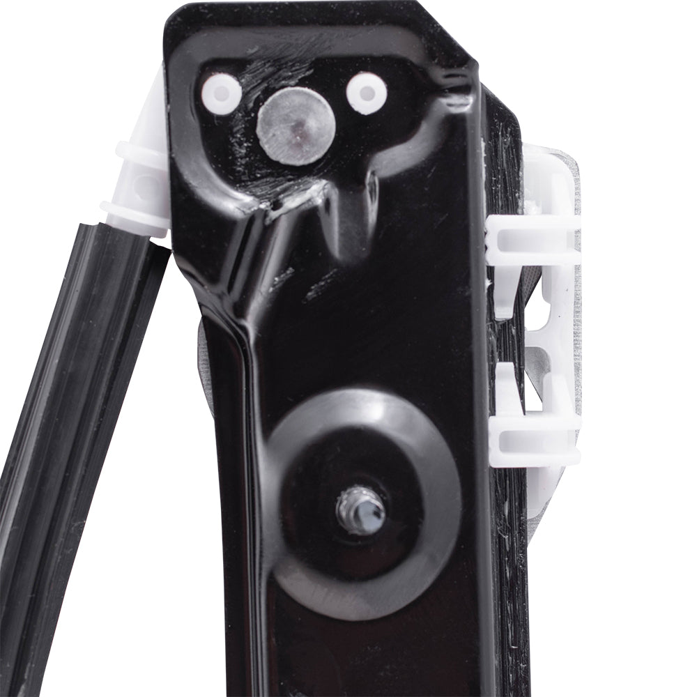 Brock Replacement Driver and Passenger Front Power Window Lift Regulators Compatible with 1999-2005 3 Series Sedan Wagon 51337020659 51337020660