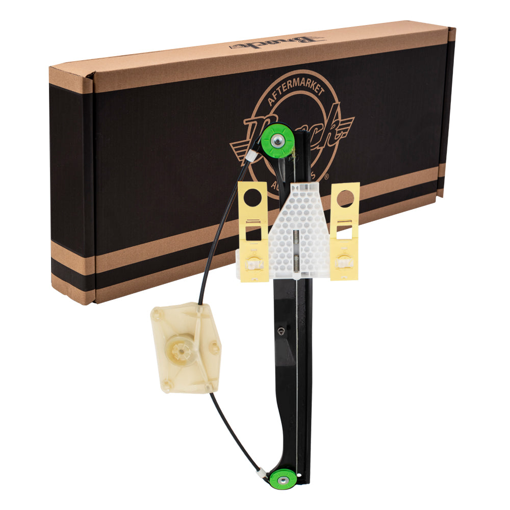 Power Window Glass Regulator fits 2006-2013 Audi A3 /Quattro Passenger Rear Lift