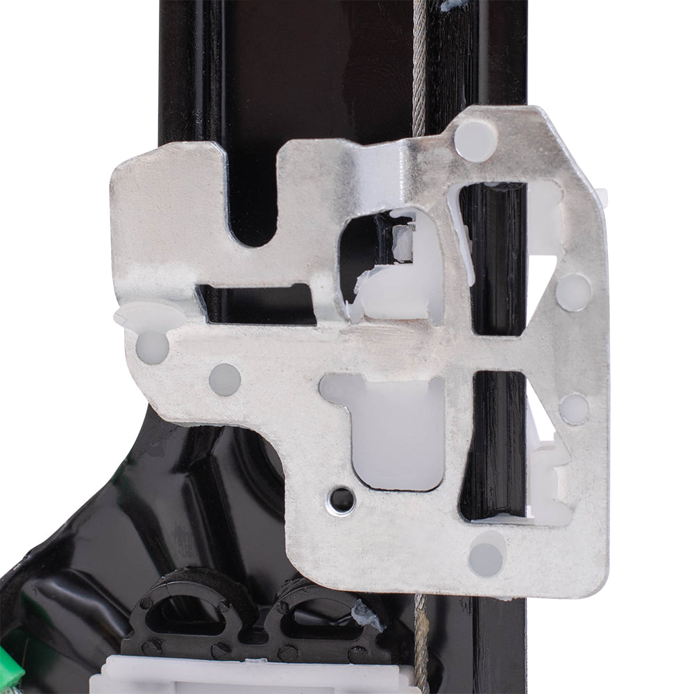Brock Replacement Driver and Passenger Front Power Window Regulators Compatible with 2000-2006 X5 51 33 8 254 911 51 33 8 254 912