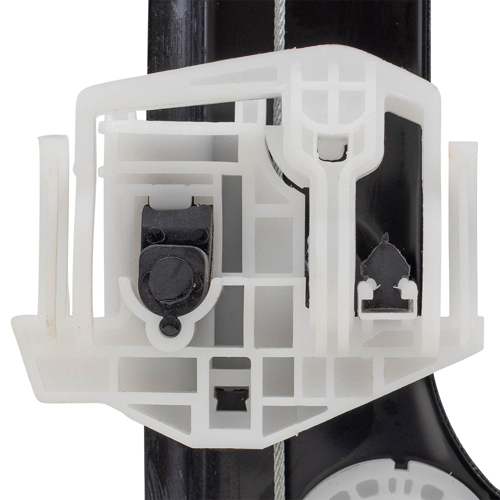 Brock Replacement Driver and Passenger Front Power Window Lift Regulators Compatible with 2004-2010 X3 SUV 51333448249 51333448250