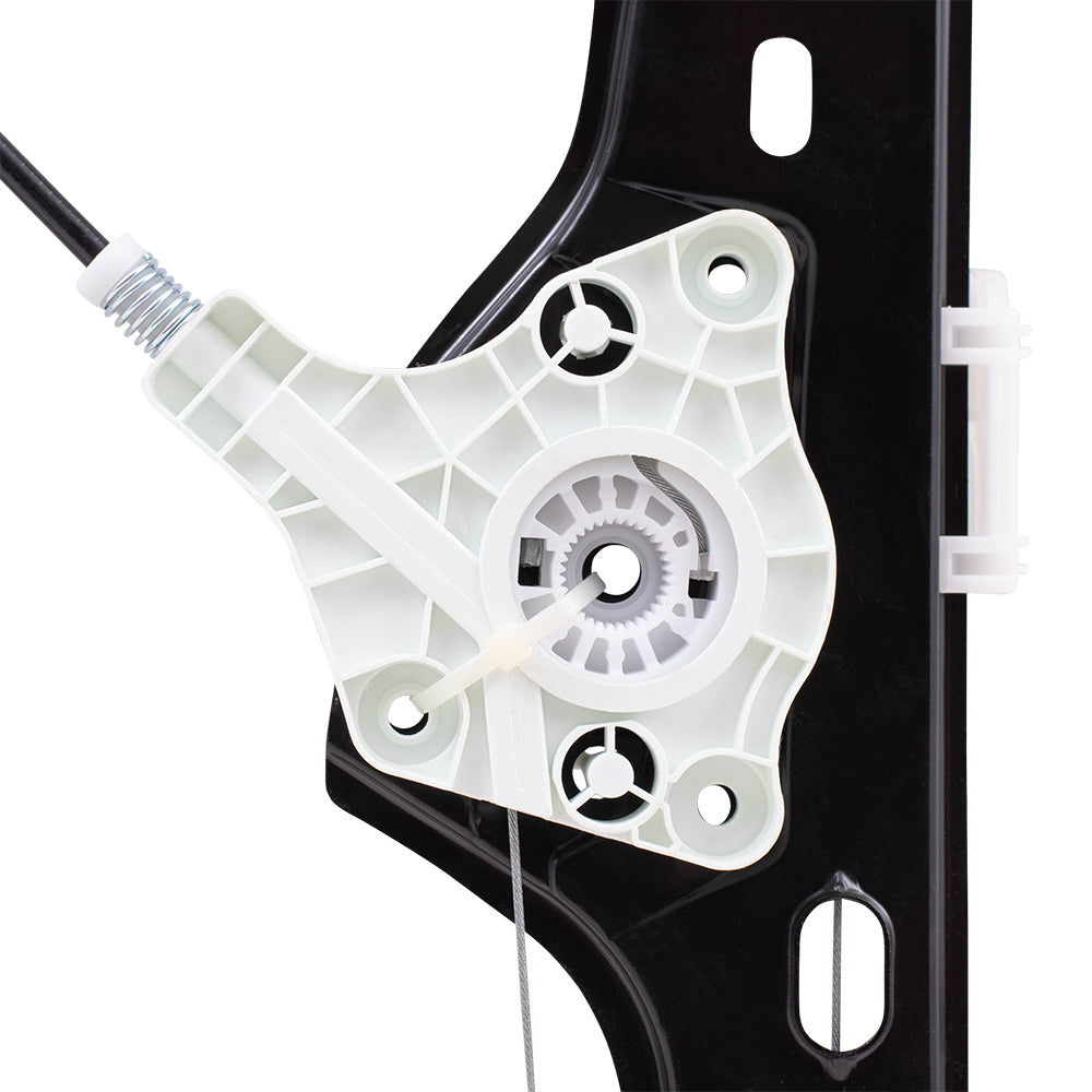 Brock Replacement Drivers Front Power Window Lift Regulator Compatible with 2006-2012 3 Series 2008-2011 M3 Sedan 51337140587 BM1350109