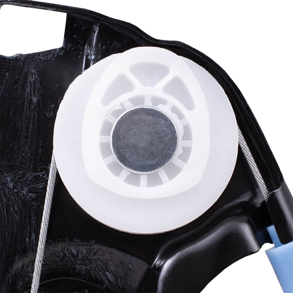 Brock Replacement Drivers Front Power Window Lift Regulator Compatible with 2006-2012 3 Series 2008-2011 M3 Sedan 51337140587 BM1350109