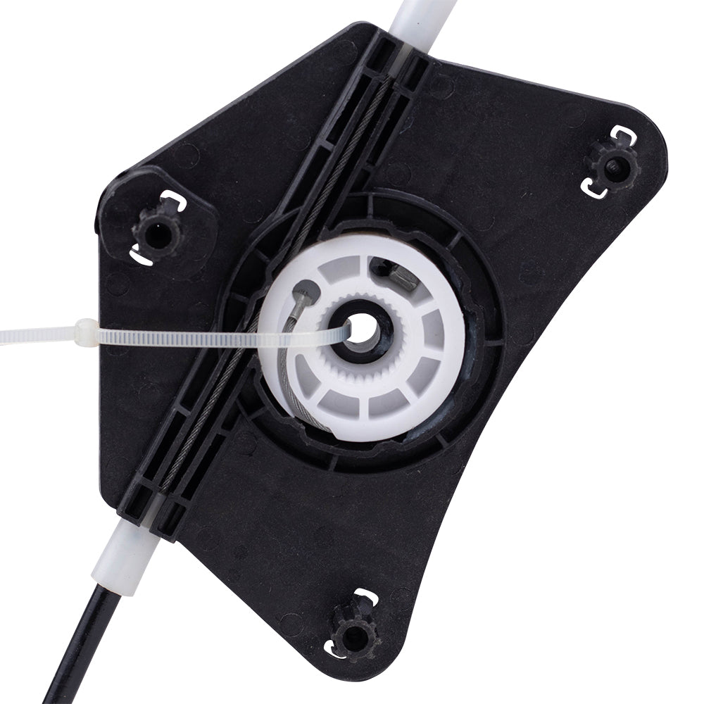 Brock Replacement Front Passenger Side Power Window Regulator Without Motor Comaptible with 2011-2018 A6 Sedan 2013-2016 A6 Hybrid 2012-2018 GLI