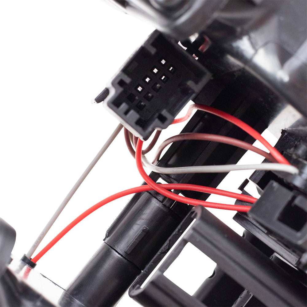 Brock Replacement HVAC Vent Assembly Compatible with 2011-2016 5 Series with 2 Zone Temp Control