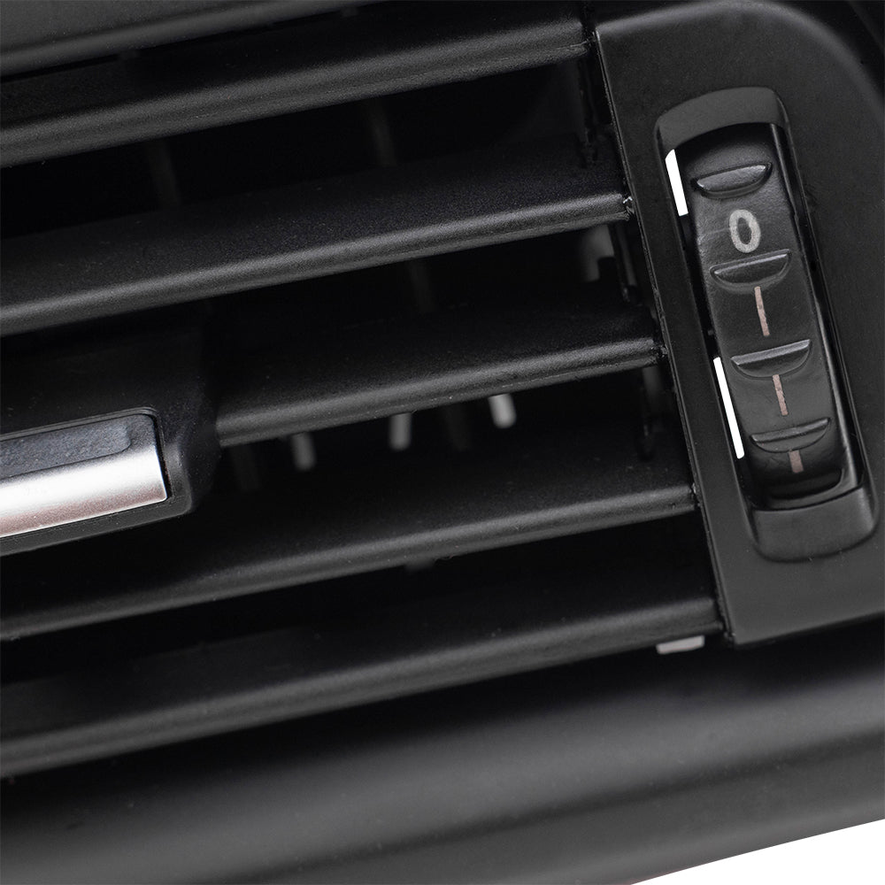 Brock Replacement HVAC Vent Assembly Compatible with 2011-2016 5 Series with 2 Zone Temp Control
