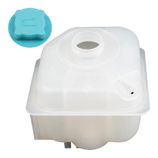 Brock Replacement Coolant Recovery Tank and Tank Cap Set Compatible with 1993-1997 850 & 1998 C70/ S70/ V70