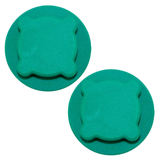 Brock Replacement Pair of Coolant Overflow Tank Recovery Bottle Expansion Reservoir Caps Compatible with 2003-2014 XC90 9445462 94454626