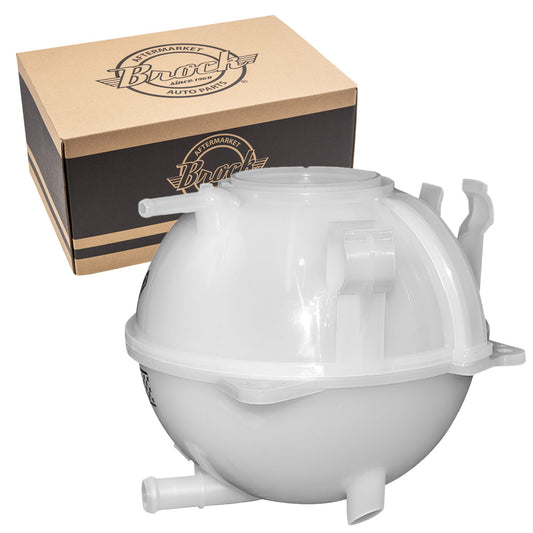 Brock Replacement Coolant Overflow Recovery Tank Bottle Expansion Reservoir with Cap Compatible with 06-13 A3 Q3 TT 1K0 121 407 A