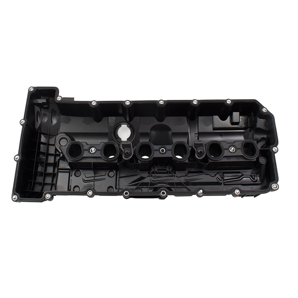 Brock Replacement Gas Engine Valve Cover w/Gasket Compatible with 2007-2013 3 Series Sedan E90 2.5L 3.0L 11127552281