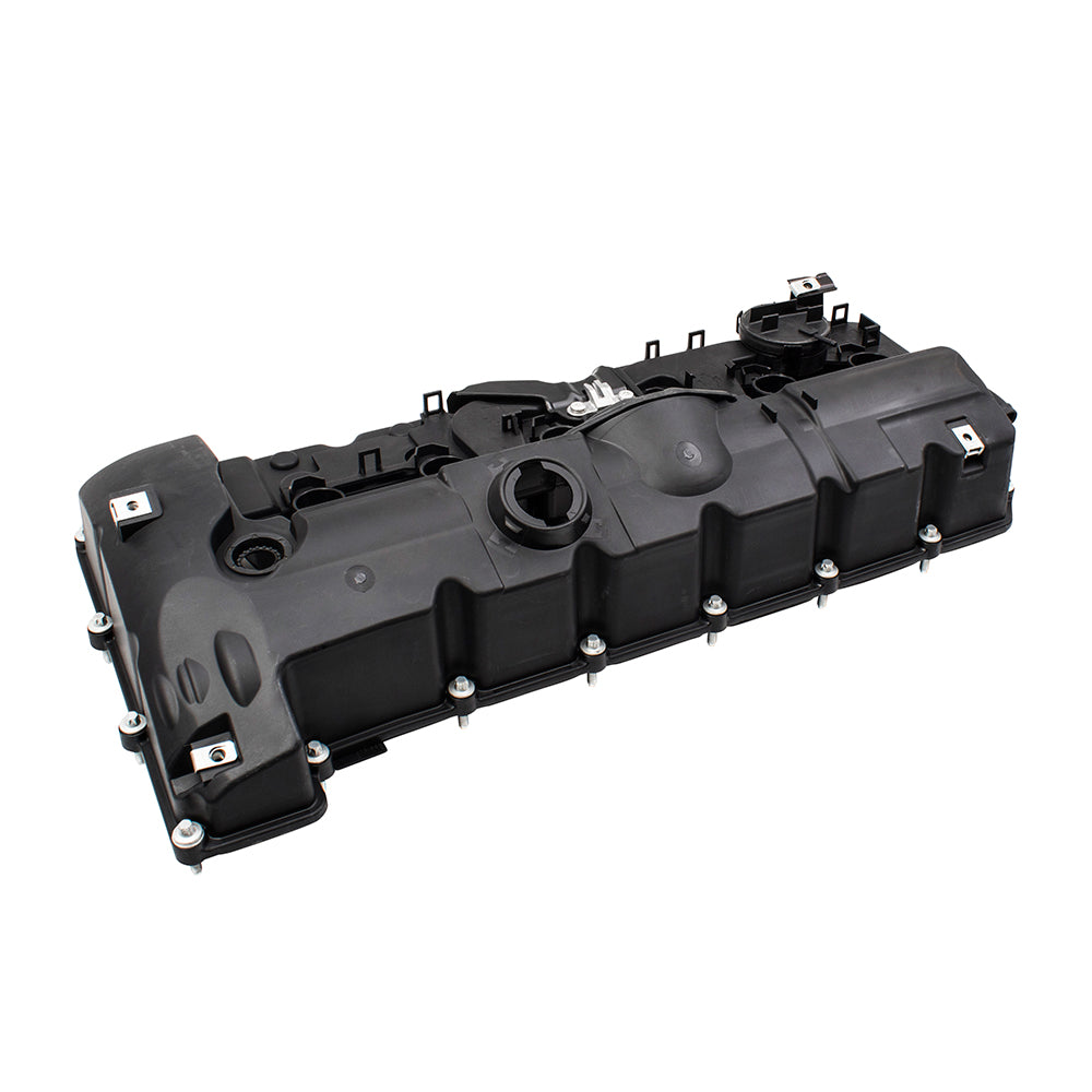Brock Replacement Gas Engine Valve Cover w/Gasket Compatible with 2007-2013 3 Series Sedan E90 2.5L 3.0L 11127552281