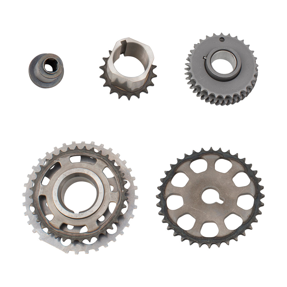 Brock Replacement Timing Chain Kit Compatible with 96-03 540i 740iL 840Ci X5 Z8 Range 11311741746 LHN000040 11311742173 11317531813