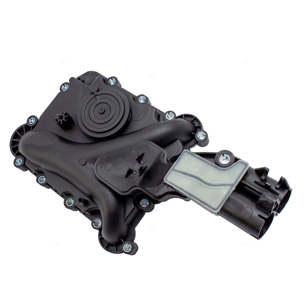 Brock Replacement Engine Crankcase Vent Valve Oil Separator Compatible with A4 A5 A6 Q5 3.2L 06E103547E 06E103547P 06E103547G