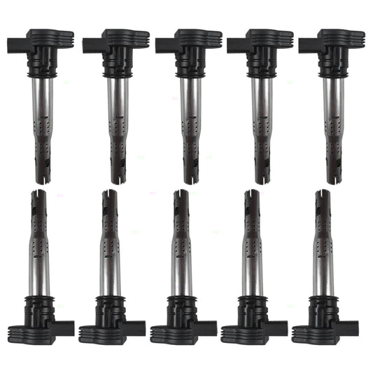 Ignition Plug Coils 10 Pc Set fits 12 Audi R8 & 07-13 Lamborghini Gallardo V10