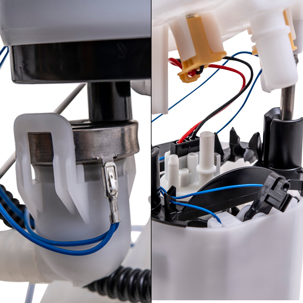 Brock Aftermarket Replacement Driver Left Passenger Right Gasoline Fuel Pump And Fuel Pressure Regulator Set Compatible With 2006-2013 BMW 3 Series Without SULEV Super Ultra-Low Emissions