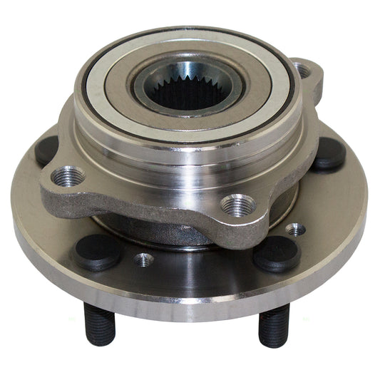 Brock Replacement for Front Wheel Hub Bearing Assembly Compatible with 06-12 Eclipse 3885A016 HA590108