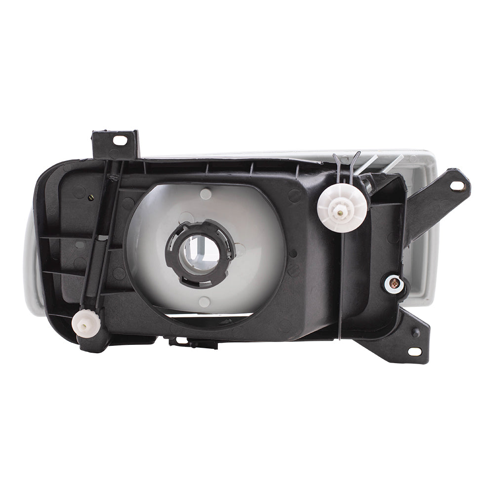 Brock Headlight fits 93-99 Volkswagen VW Jetta Driver Headlamp Single Socket Assembly