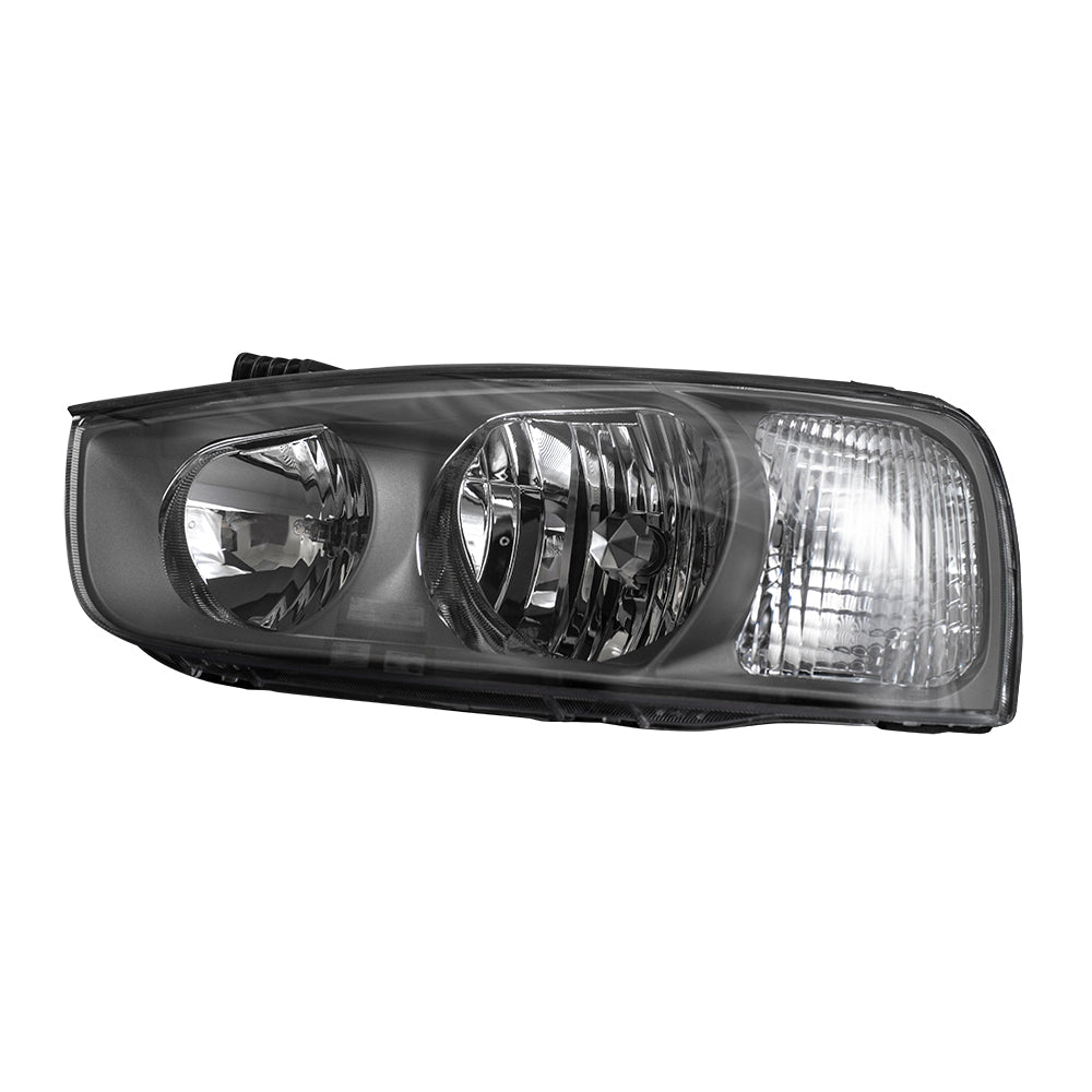 Brock Drivers Headlight Assembly for 01-03 Hyundai Elantra