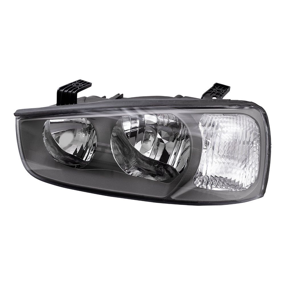 Brock Drivers Headlight Assembly for 01-03 Hyundai Elantra