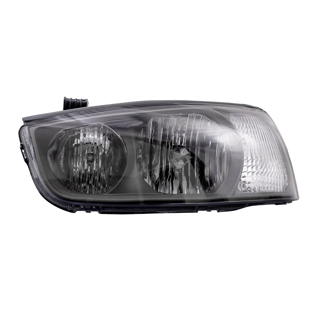 Brock Drivers Headlight Assembly for 01-03 Hyundai Elantra