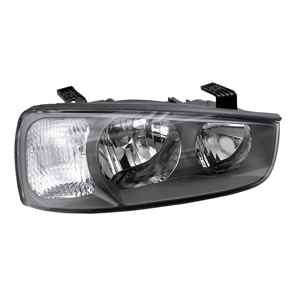 Brock Replacement Passengers Headlight Headlamp Compatible with 2001-2003 Elantra 92102-2D150