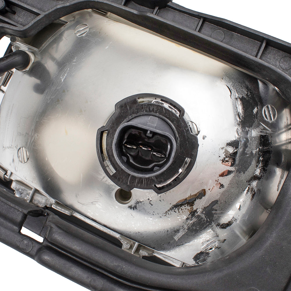 Brock Replacement Passengers Headlight Headlamp Compatible with 1998 1999 Rodeo Amigo Passport 8-97205-899-0