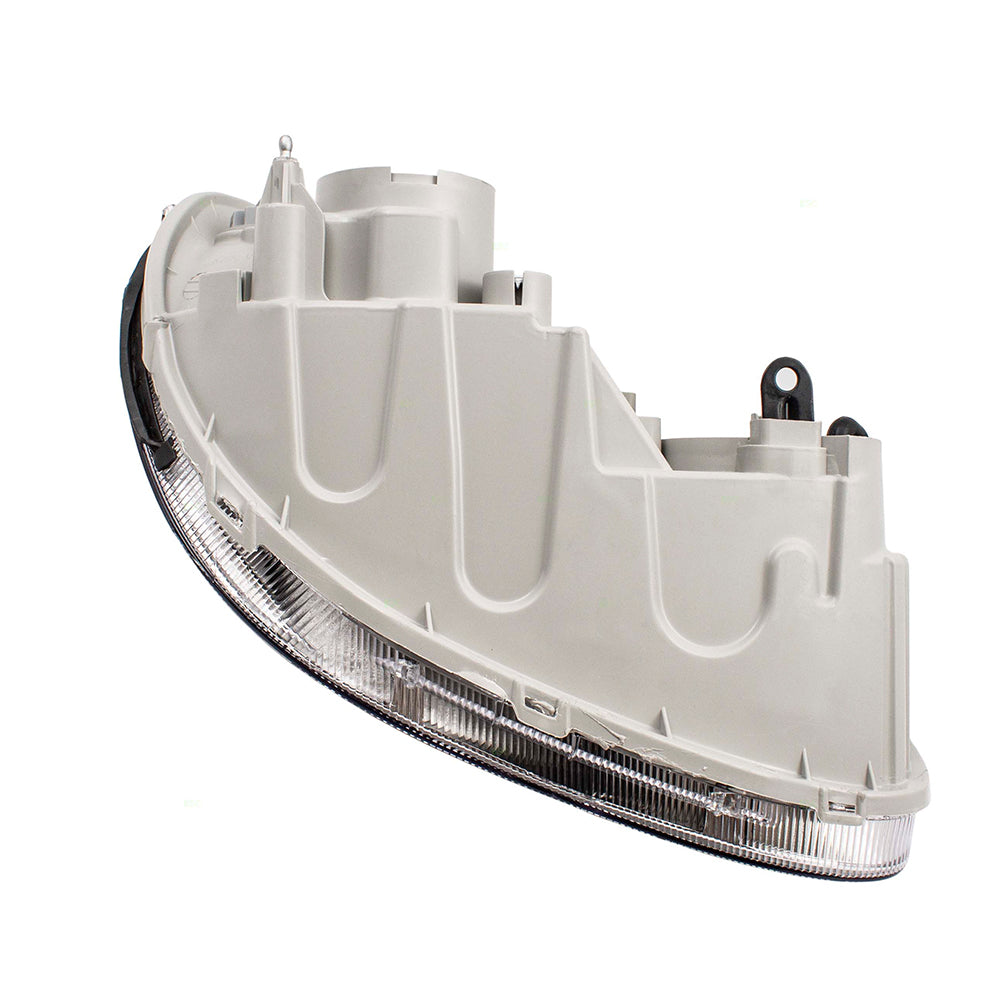 Brock Replacement Pair Set Halogen Combination Headlights Headlamps Compatible with 02-05 Sonata 92101-3D050 92102-3D050