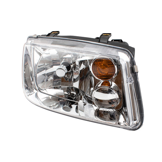 Headlight Assembly fits 02-05 VW Generation 4 Jetta Passenger Halogen Headlamp