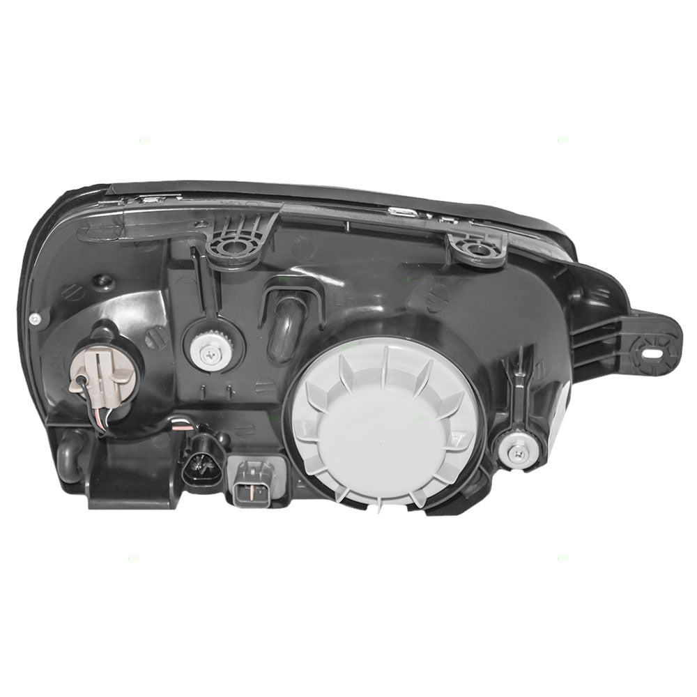 Brock Replacement Drivers Headlight Headlamp Compatible with 2003-2006 Santa Fe 92101-26251